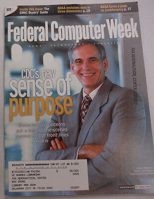 Federal Computer Week Magazine CDC's New Sense Of Purpose July 2003 071515R