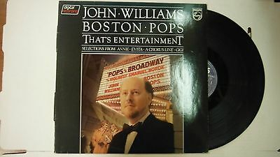 33 RPM Vinyl John Williams Boston Pops Thats Entertainment Philips 630 111214KME