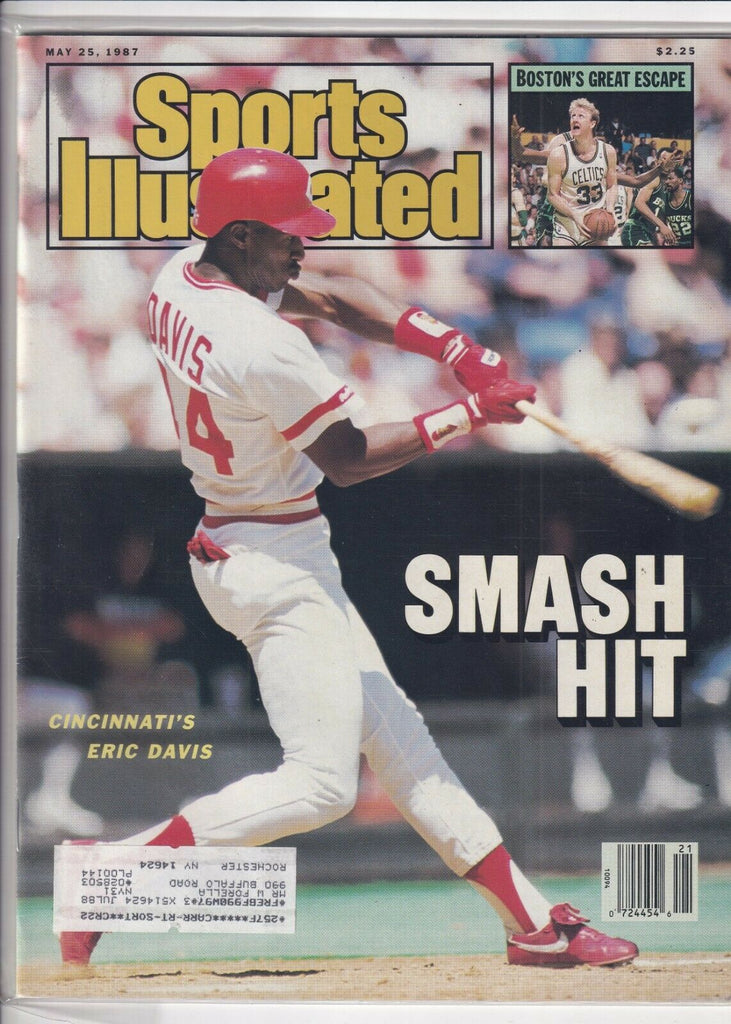 Sports Illustrated Cincinnati's Eric Davis May 25, 1987 091619nonr