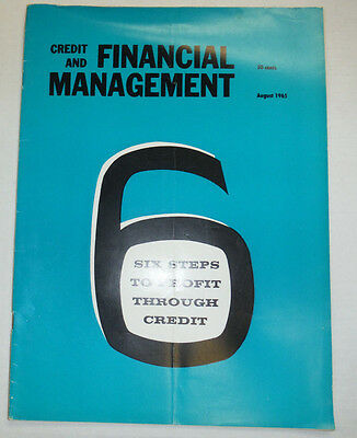 Credit And Financial Management Magazine Six Steps To Profit August 1965 010915R