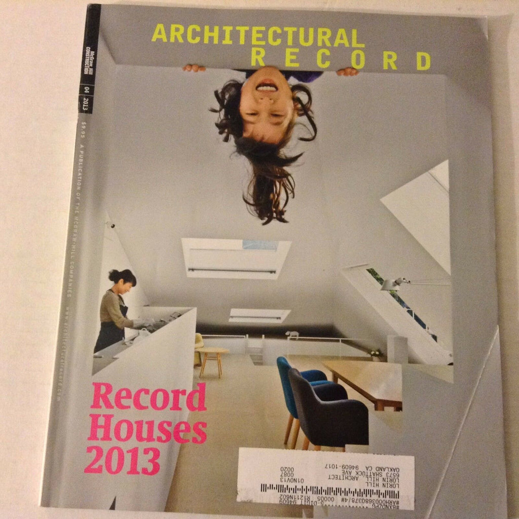 Architectural Record Magazine Frank Lloyd Wright House April 2013 070217nonrh