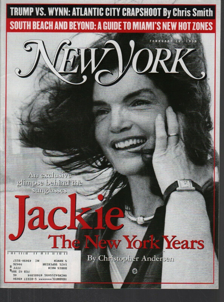 New York February 16 1998 Jackie Kennedy Onassis Trump vs Wynn 073019AME