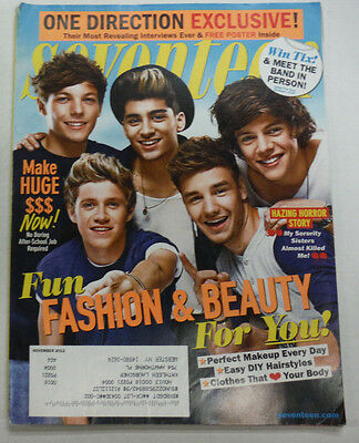 Seventeen Magazine One Direction November 2012 051815R