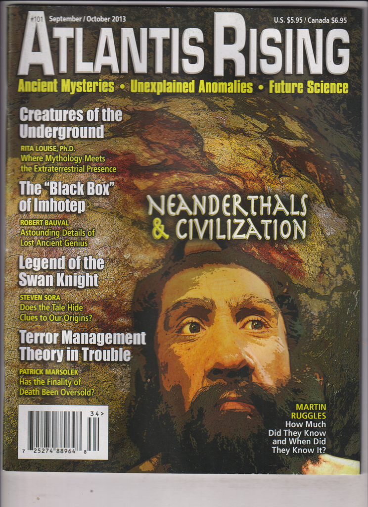 Atlantis Rising Mag Neanderthals & Civilization Sept/Oct 2013 013120nonr
