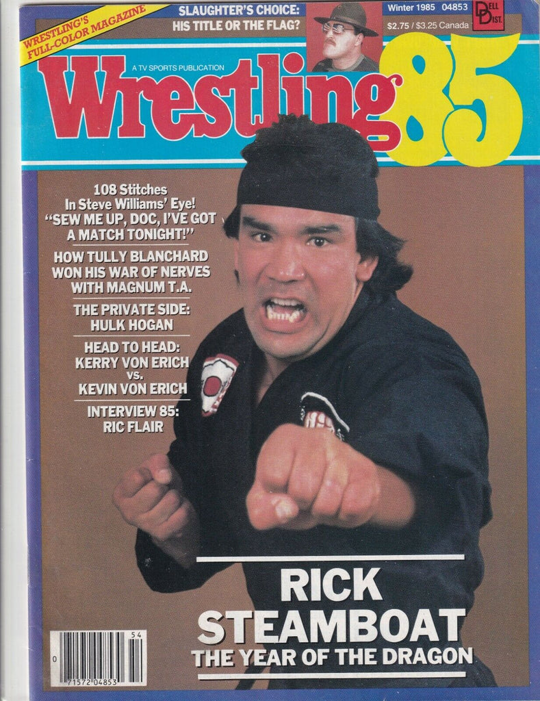Wrestling Magazine Rick Steamboat Tully Blanchard Winter 1985 061819nonr