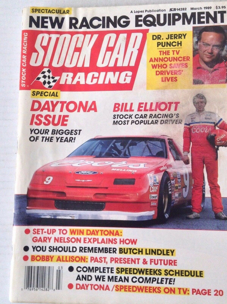 Stock Car Racing Magazine Bill Ellitt Race Equipment March 1989 042817nonrh