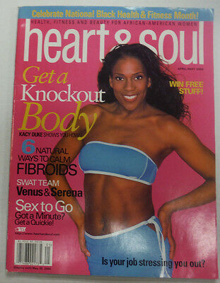 Heart & soul Magazine Venus & Serena April/May 2000 061915R