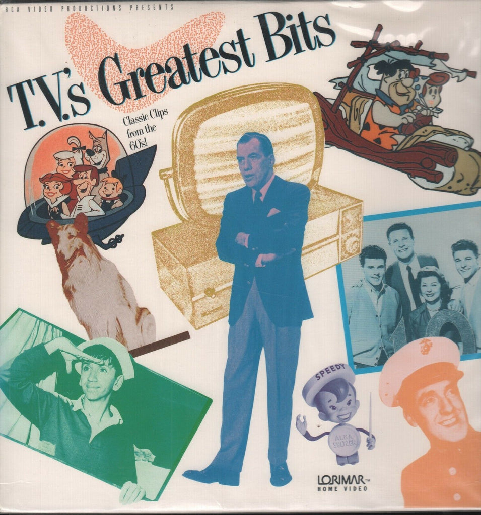 T.V.'s Greatest Bits Lormar Home Video 1986 RCA Laserdisc 110818AMLD2