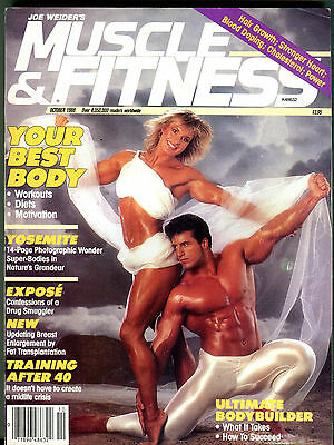 Muscle & Fitness Magazine October 1988 Ultimate Bodybuilder EX 010416jhe