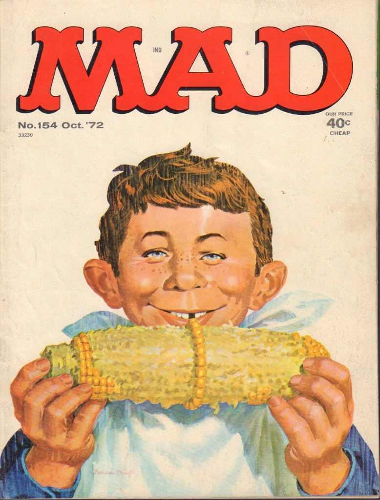 Mad October 1972 #154 Corn 041918DBE
