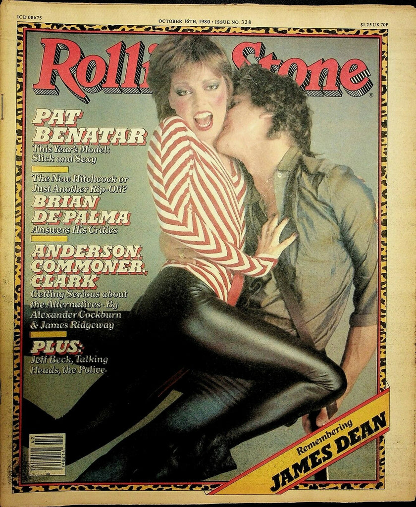 Rolling Stone October 16 1980 Pat Benatar Brian Depalma James Dean 072820ame