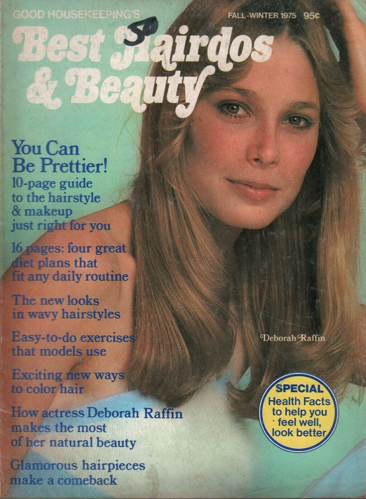 Good Housekeeping Best Hairdos Beauty Fall-Winter 1975 Deborah Raffin 072919AME