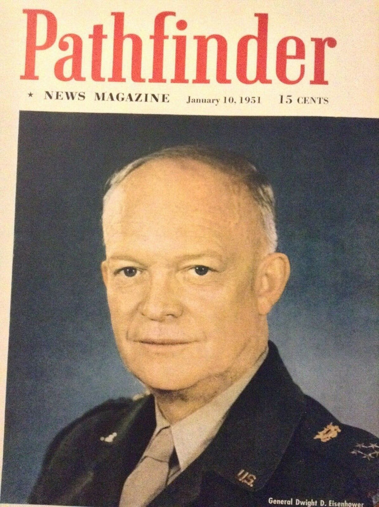 Pathfinder Magazine General Dwight D. Eisenhower January 10, 1951 020119nonrh