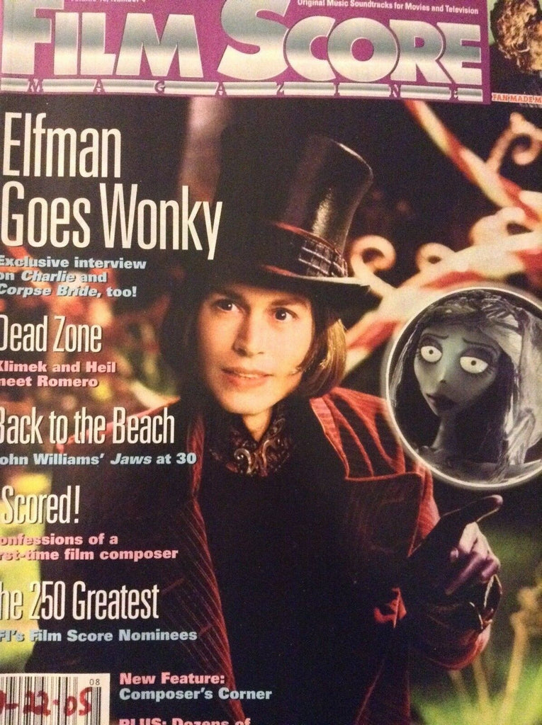 Film Score Magazine Danny Elfman Goes Wonky Vol.10 No.4 121118nonrh