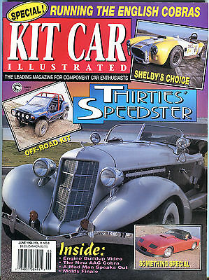 Kit Car Illustrated June 1994 Thirties Speedster EX 020416jhe