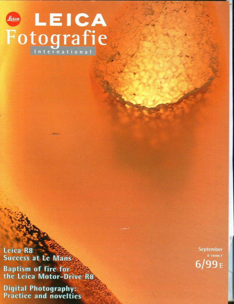 Leica Fotografie International Magazine Sep 1999 R8 EX 032317lej