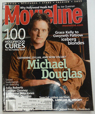 Movieline Magazine Michael Douglas & Julia Roberts December/January 2001 052515R