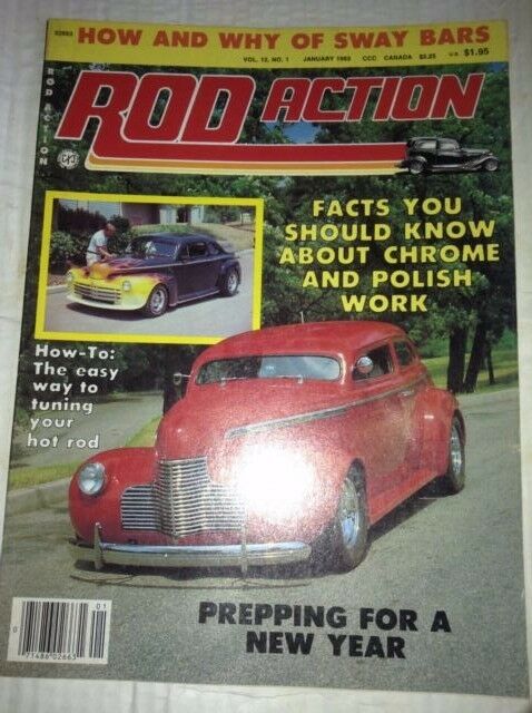 Rod Action Magazine Prepping & Sway Bars January 1983 040717NONRH
