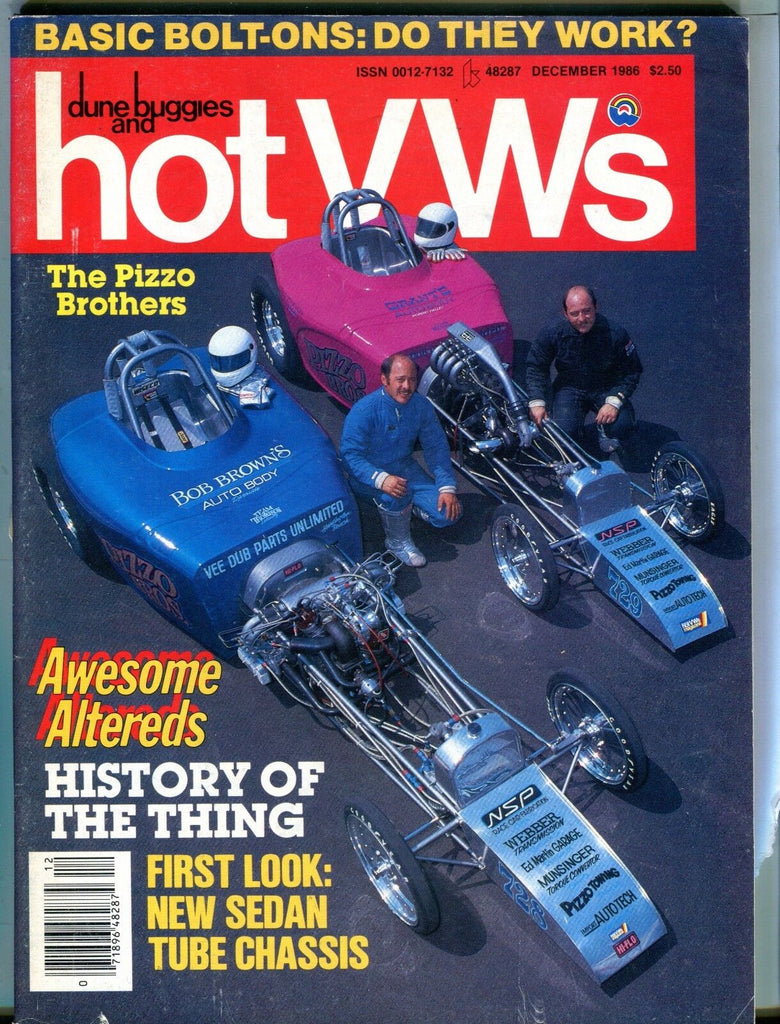 Dune Buggies And Hot VWs Magazine December 1986 EX No ML 042017nonjhe