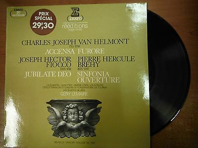 33 RPM Vinyl Charles Joseph Van Helmont Accensa Furore Erato Rec Vol 13 031115SM