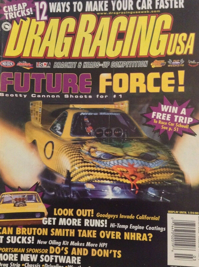 Drag Racing USA Magazine Bruton Smith & New Software March 2000 012618nonrh2