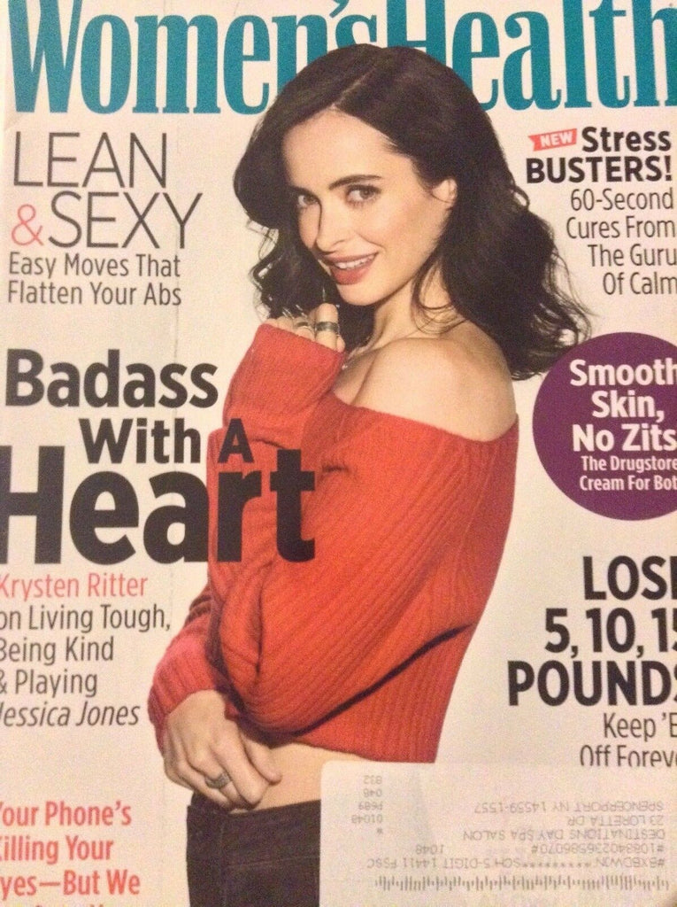 Women's Health Magazine Krysten Ritter November 2017 112918nonrh