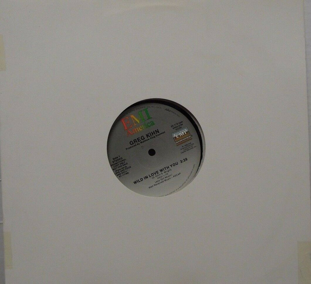 Greg Kihn Wild in Love with you 33RPM PROMO SPRO-9700 102316LLE