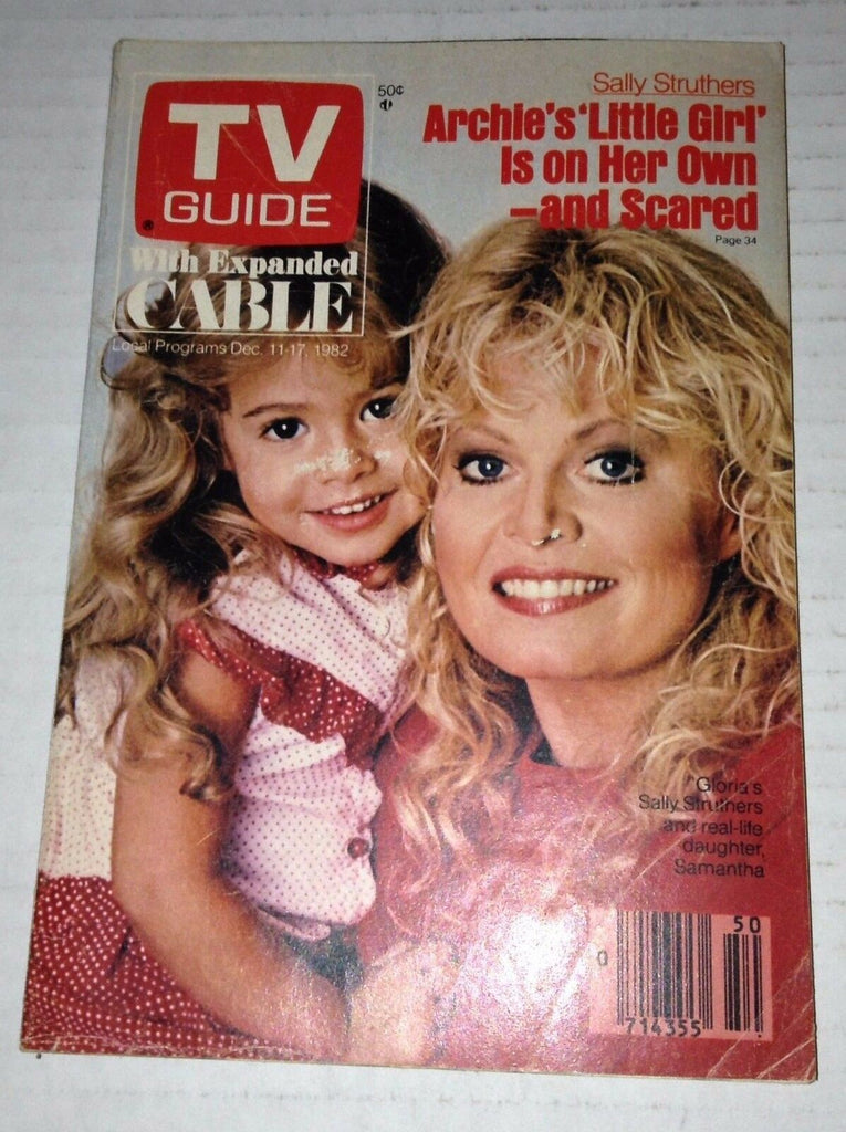 Tv Guide Magazine Sally Struthers December 11-17 1982 021517RH