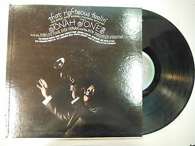 33 RPM Vinyl Jonah Jones That Righteous Feelin' Capitol T1839 112614KME