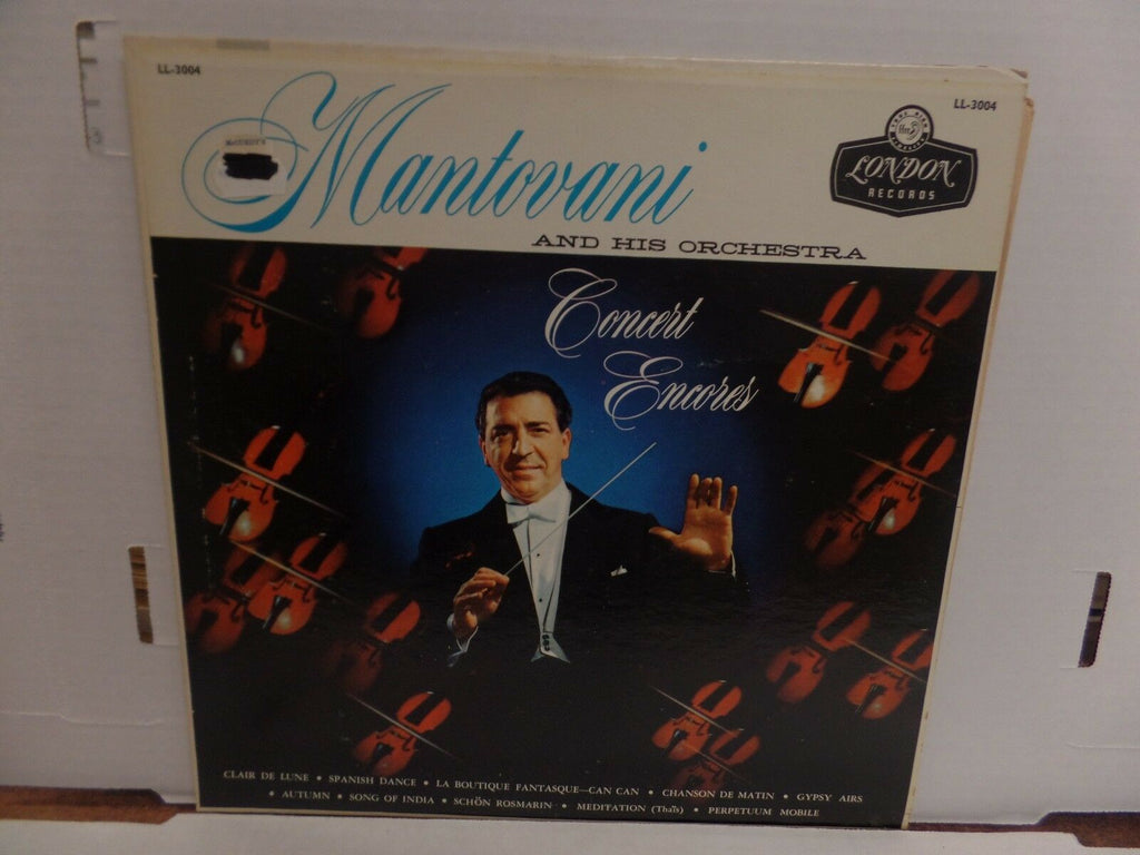 Mantovani Concert Encores London FFRR LL-3004 33rpm 110416DBE