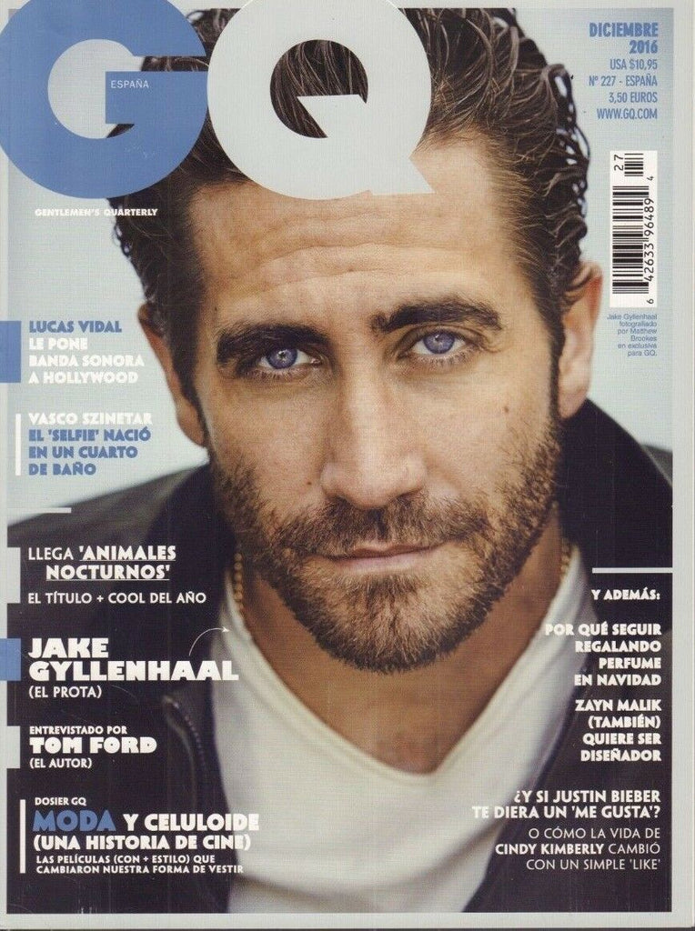 GQ Spain December 2016 Jake Gyllenhaal Cindy Kimberly 120518DBF2