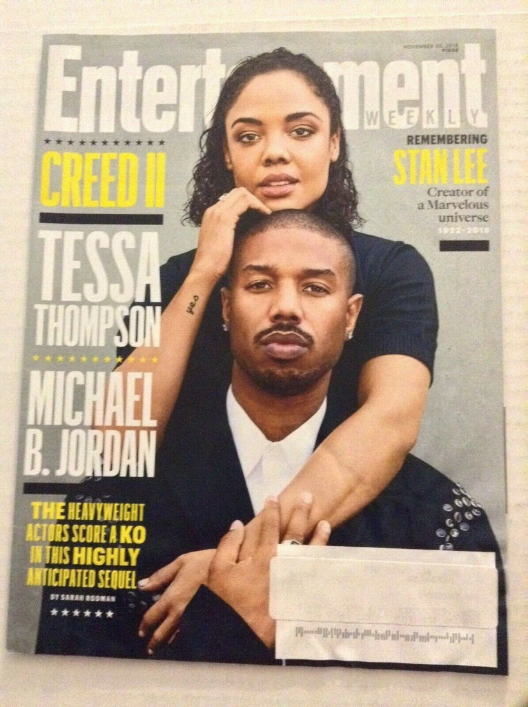 Entertainment Weekly Creed II Michael B. Jordan November 30, 2018 082419nonrh