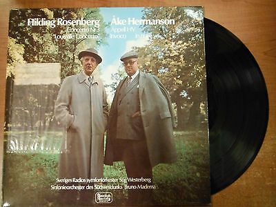 33 RPM Vinyl H Rosenberg Concerto Nr3 Swedish Society Records SLT33215 032415SM