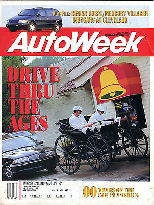AutoWeek Magazine July 19 1993 Drive Thru The Ages EX 012616jhe