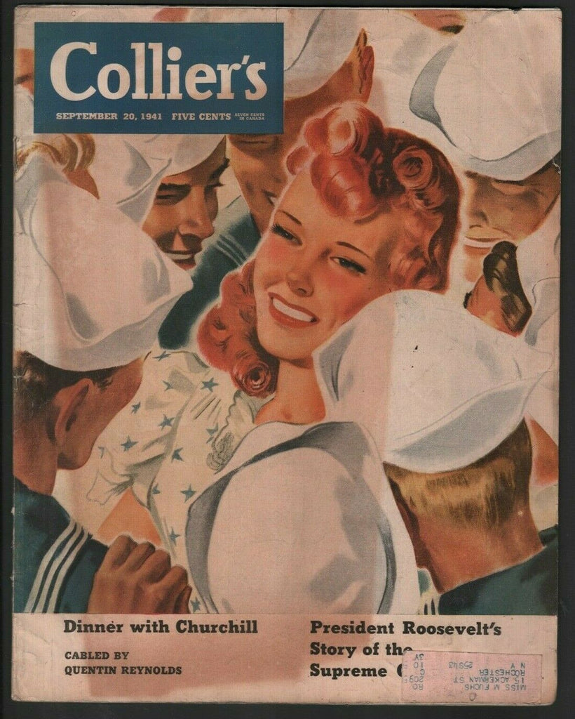 Collier's Mag Winston Churchill & Roosevelt September 20, 1941 010620nonr