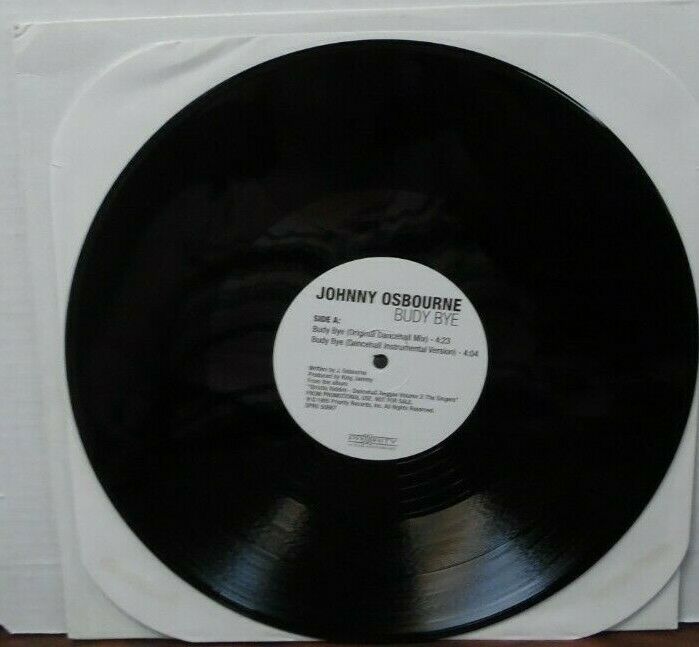 Johnny Osbourne Budy Bye 12" single SPRO 50867 PROMO vinyl 091519LLE