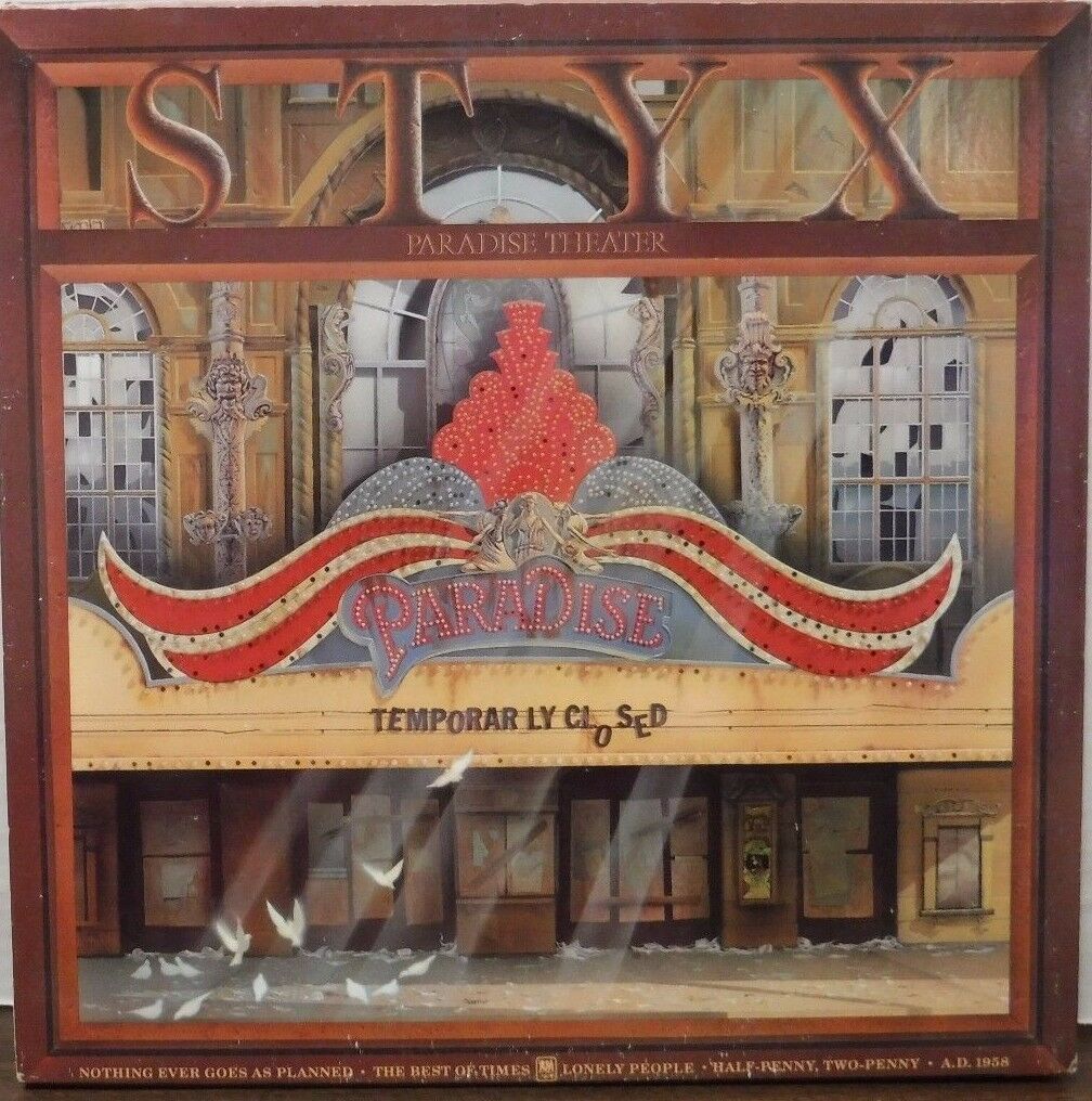 Styx Temporarily Closed 33RPM SP-3719 121816LLE