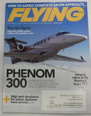 Flying Magazine Phenom 300 Toss The Gyros June 2010 FAL 082115R2