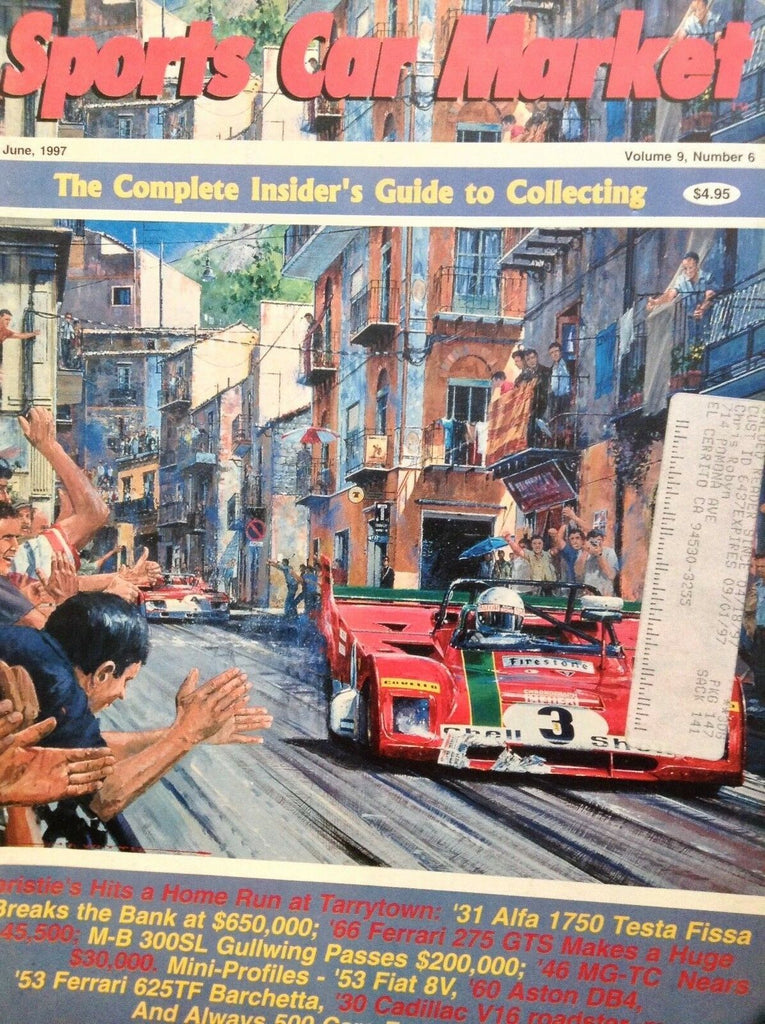 Sports Car Market Magazine Christie's Hits A Home Run June 1997 020818nonrh