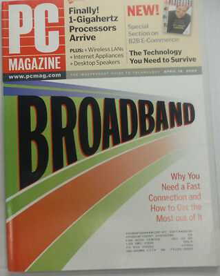 PC Magazine Broadband & 1G Processors Arrive April 2000 FAL 061715R2