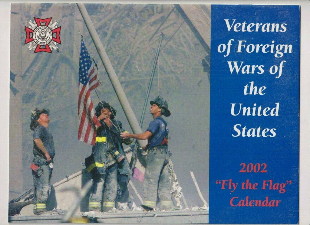 Veterans Of Foreign Wars Of The United States 2002 Calendar UNUSED 102319nonr