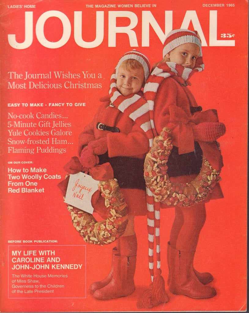 Ladies Home Journal December 1965 Caroline & John-John Kennedy w/ML 081417nonDBE