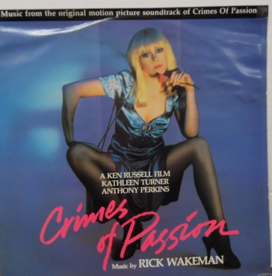 Crimes of Passion musci from orig. motion picture soundtrack 33RPM 102316LLE