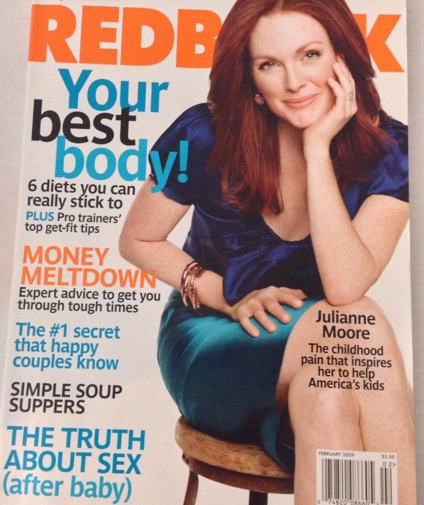 Redbook Magazine Julianne Moore February 2009 NO ML EXC 072617nonrh