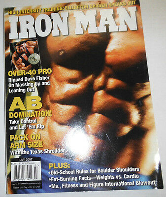 Iron Man Magazine Ab Domination Pack On Arm Size July 2007 101014R2