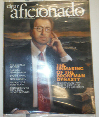 Cigar Aficionado Magazine The Unmaking Of The Bronfman April 2003 033115R