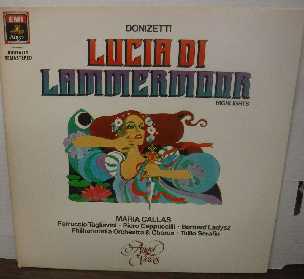 Donizetti Lucia Di Lammermoor highlights Maria Callas AV534000 vinyl 012118LLE