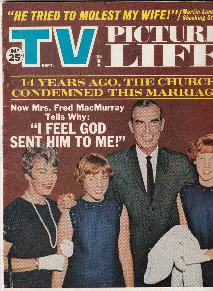 TV Picture Life Fred MacMurray Sally Field September 1968 070219nonr