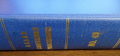 AGARD Conference Proceedings #49 Hardcover Bound Ex-FAA Library 022616ame2