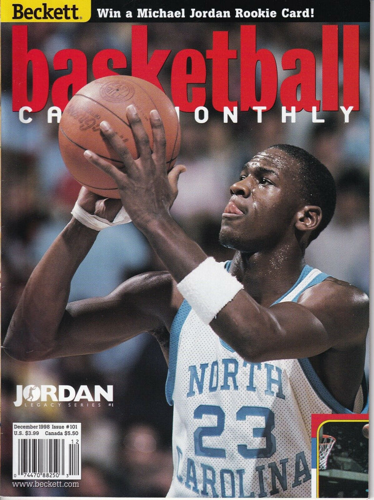 Beckett Basketball Card Magazine Michael Jordan December 1998 040819nonr
